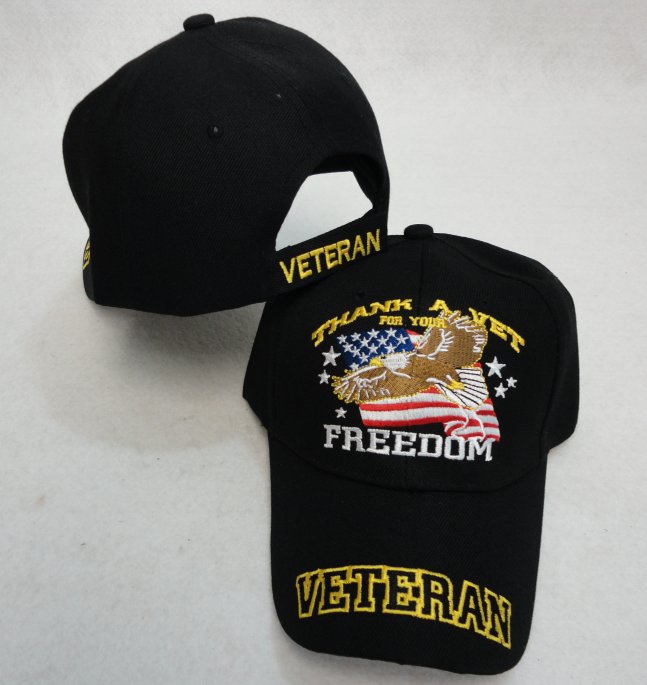 THANK A VET FOR YOUR FREEDOM Ball CAP